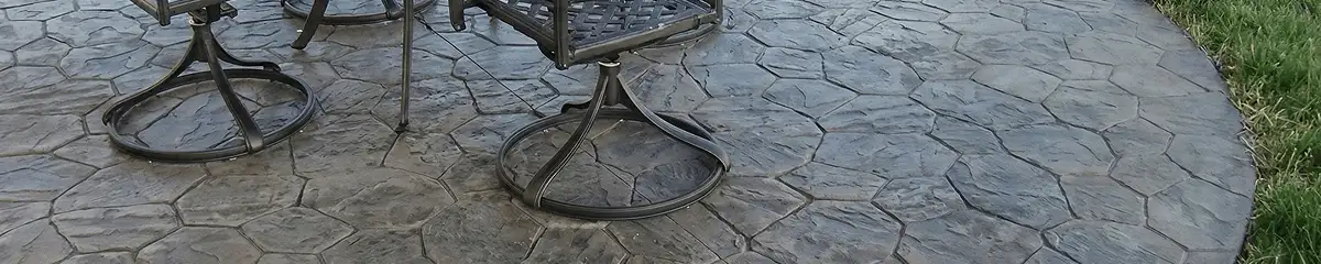 Garden relaxation area with professionally installed stone flooring in Saint Petersburg FL