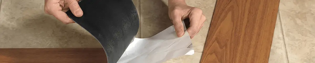 A professional installing vinyl flooring in Saint Petersburg, FL